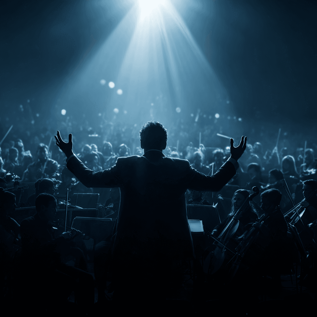 The Orchestra Playing in Chaos…